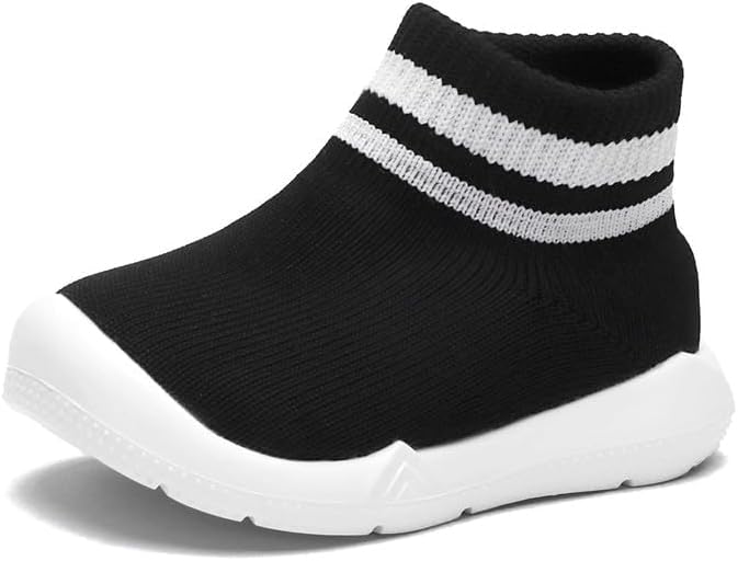 Engtoy Baby Shoes & Socks - Non-Slip Breathable Slippers with Soft Rubber Sole - Baby Boys & Girls Slip On Sneakers