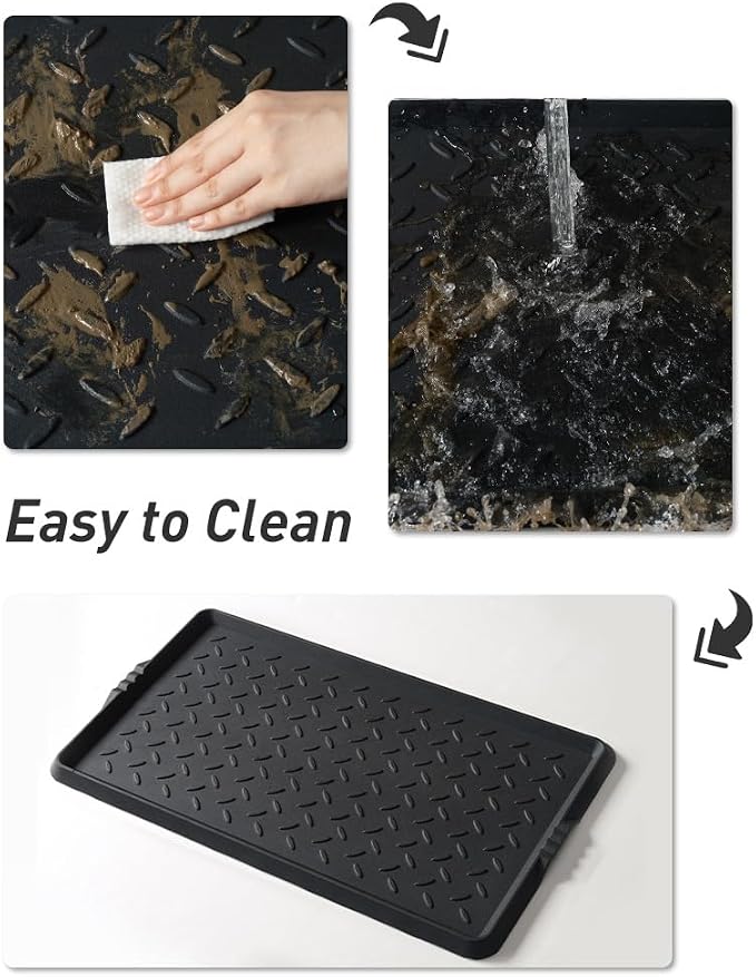 SUPENUIN Boot-Tray Heavy Duty Rubber Mat