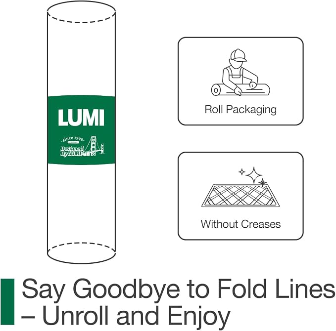 LUMI Ultra Thin Runner Rug for Hallway 2.3'x8', Non-Slip Entryway Rug