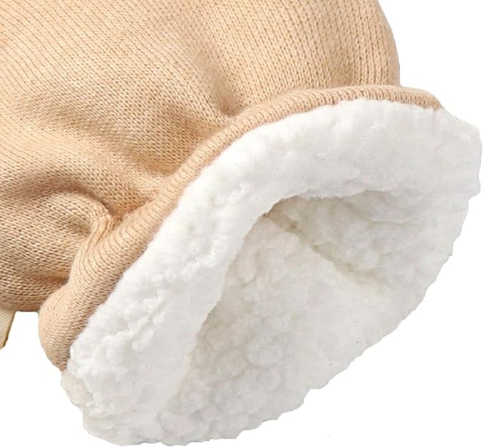 Baby Mittens Sherpa Lined Fleece 0-24 Months Winter