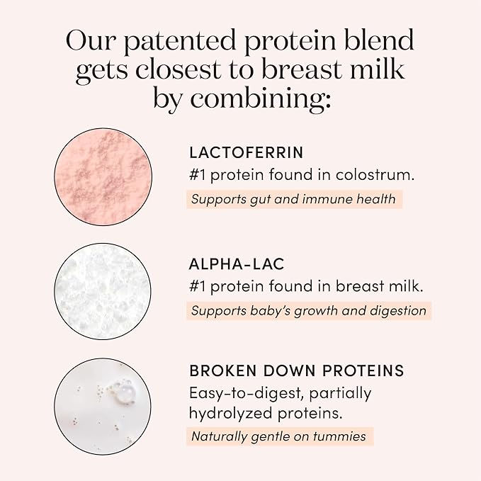 Infant Formula Powder for Infants 0-12 Months, Made With Organic Whole Milk, Clean Label Project Certified, Closest-to-Breast Milk Baby Formula Patented Protein Blend, 24 Ounce (Pack of 4)