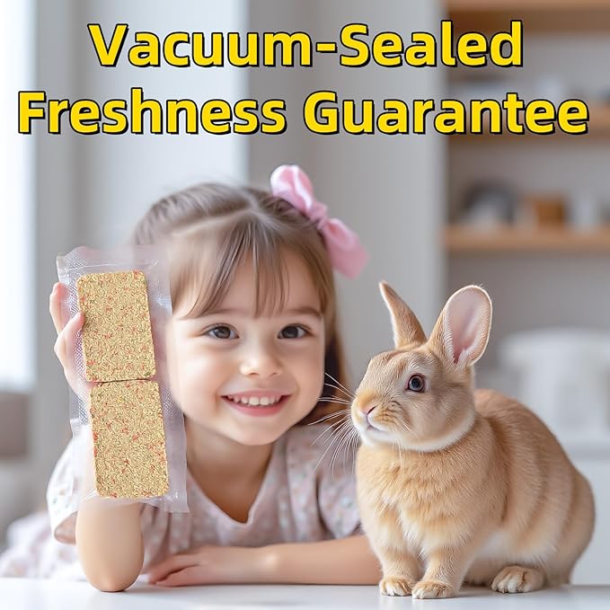 Rabbit Treat Bunny Food 10pcs Rabbits Chew Toy Bunny Crispy Snack for Clean Teeth Hamster Timothy Hay Chips Herbal Flowers Grinding Guinea Pig Dental Care Squirrel Gerbil Chinchilla Chipmunk