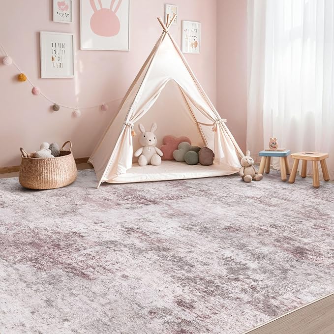 UERMEI 5x7 Washable Area Rug
