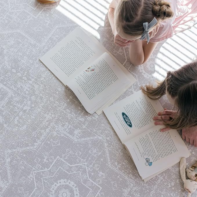 Baby Play Mats for Floor - Layla (6x6ft) - Premium EVA Foam Play Mat for Babies & Toddlers - Perfect for Tummy Time, Crawling, Playroom - Stylish & Comfortable Kids Play Mat