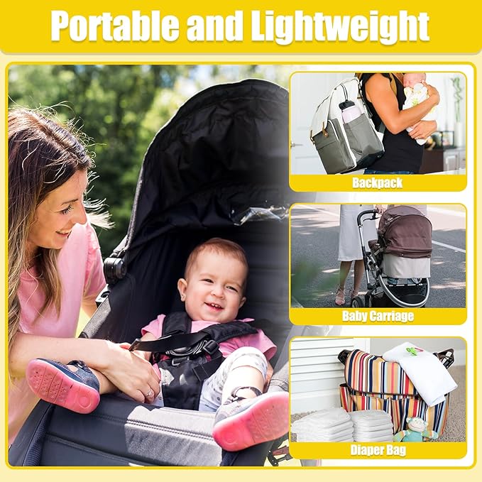 Baby Healthcare and Grooming Kit for Newborn Kids, 24PCS Upgraded Safety Baby Care Kit, Newborn Nursery Health Care Set, Baby Care Products (Yellow)