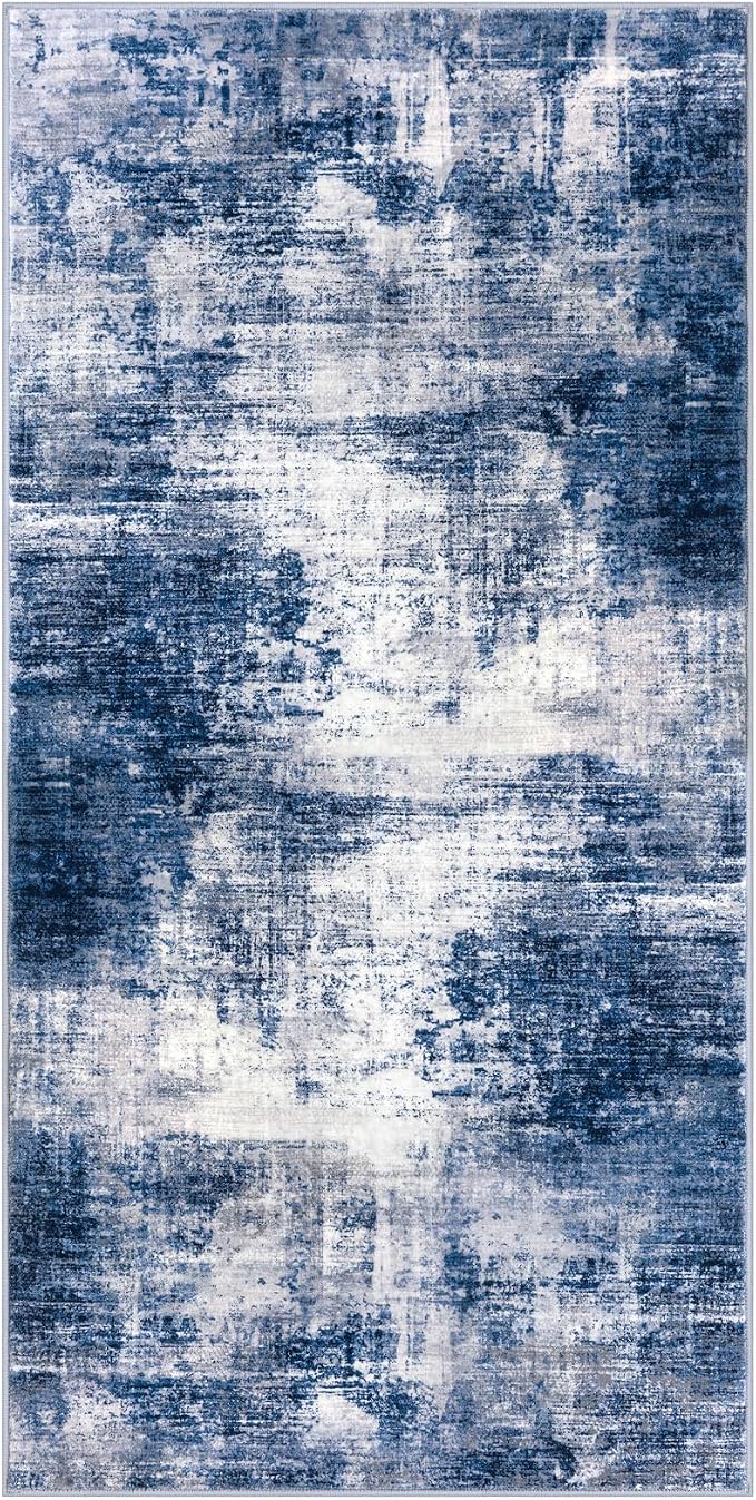 IOHOUZE Abstract Runner Rug 3x6 Ft Washable Runners
