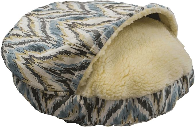 Snoozer Luxury Orthopedic Cozy Cave Pet Bed, Showdog Collection, Large - Palmer Dove