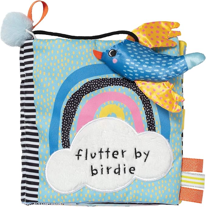 Manhattan Toy Cherry Blossom Days Flutter by Birdie Soft Activity Book for Babies