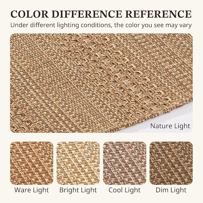 MatEssenz Kitchen Mats for Floor, Machine Washable Mats Boho Style, Absorbent