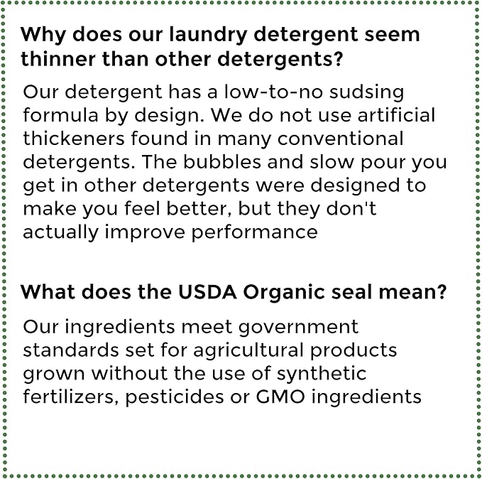 Rebel Green Laundry Detergent, Organic and Sulfate Free Hypoallergenic Laundry Soap, Pink Likal Scent, 64 Load Bottle