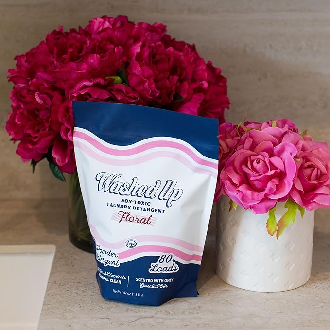 Laundry Detergent Powder | Safe for Sensitive Groups | Powerful Clean | Plant & Mineral-Based | Made in USA