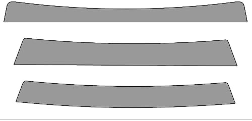 Rvinyl Window Tint Kit Compatible with Ford Edge 2007-2014 - Windshield Strip Visor - 50%