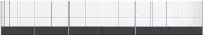 Steel Aviary with Extension, Large Bird Cage with Lockable Door, Aviary Spacious and Versatile Cage Ideal for Parakeets, Parrots, Lovebirds, Cockatiels, Pigeons, 492.3"x42.1"x83.5",-280