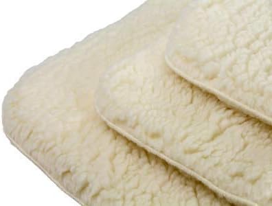 ActiveDogs Hi Loft Sherpa Faux Lambskin Dog Bed - Large 30"x40" - Orthopedic & Machine Washable - Double Layered