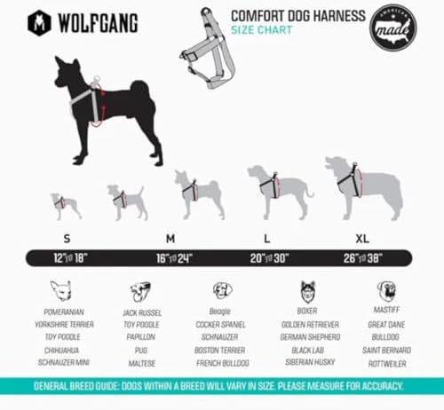 Wolfgang Heavy Duty Adjustable Dog Harness, Pull-Tested for Walking & Training, MarbleSwirl Print, X-Large