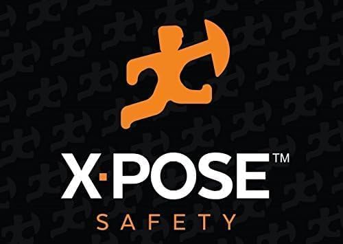 Xpose Safety Clear Plastic Sheeting 5 Pack – 10' x 100' Rolls – Heavy Duty 6 Mil Poly Sheet – Waterproof, Dustproof, Vapor Barrier – for Construction, Painting, Industrial Use