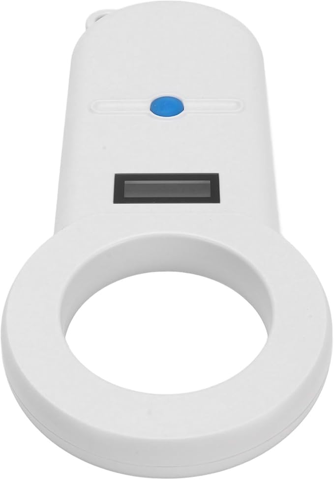 Pet Microchip Reader, EMID Animal Handheld Scanner with OLED Display and USB Charging, Supports ISO 11784 11785 FDX B for Dogs Cats Livestock Poultry
