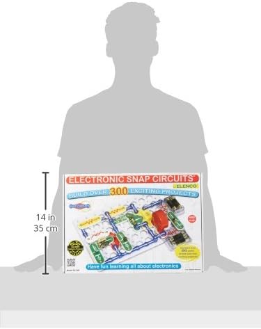 Snap Circuits Classic SC-300 Electronics Exploration Kit | Over 300 Projects | Full Color Manual Parts | STEM Educational Toy for Kids 8+ 2.3 x 13.6 x 19.3 inches (Pack of 6)
