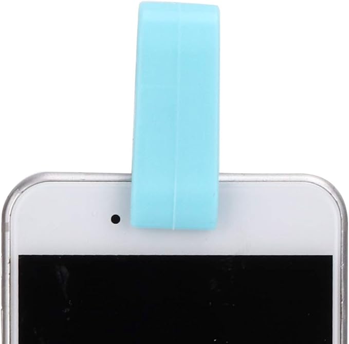 Pet Selfie Clip Silicone Non Toxic Durable Jaw Design Helps Record Beautiful Moments with Pets Universal for Cats and Dogs Blue Pink 5cm 2pcs