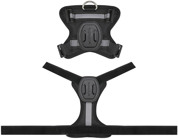 Lightweight Cat Wearable Camera Rig For Dual For Action Cams With Support Frame And 1/4 Adapter For Unique Feline Point Of View Footage