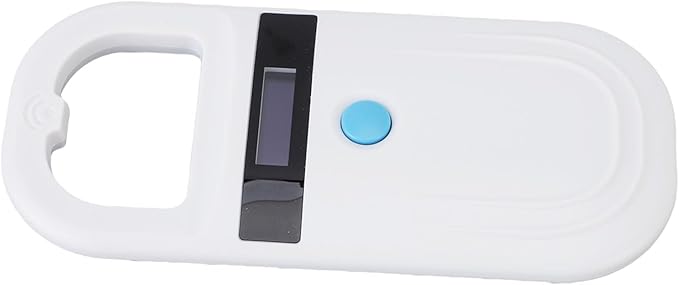 Zunate Microchip Scanner for Pets, Handheld Animal Tag Reader Supports EMID FDX B with Bluetooth Data Transfer and 1000 Record Memory for Cats Dogs and Livestock (Style 1)