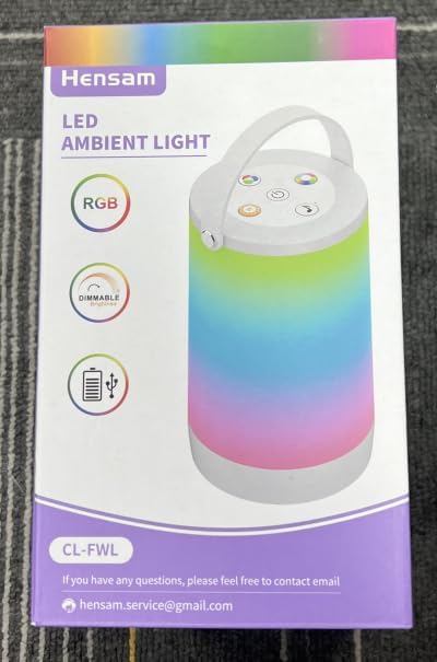 Night Light for Kids, Portable USB Night Lamp with 2200 mAh Battery, Bright Color Changing Light for Nightstand, Small Touch Bedroom Table Lamp for Girls, Boys, Toddler