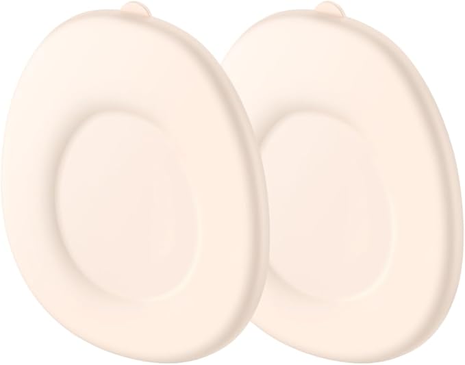 eufy Original Dust Cover (2-Pack) for Wearable Breast Pump E10/E20/S1/S1 Pro, Leak-Proof and Dust-Proof Breast Pump Replacement Parts