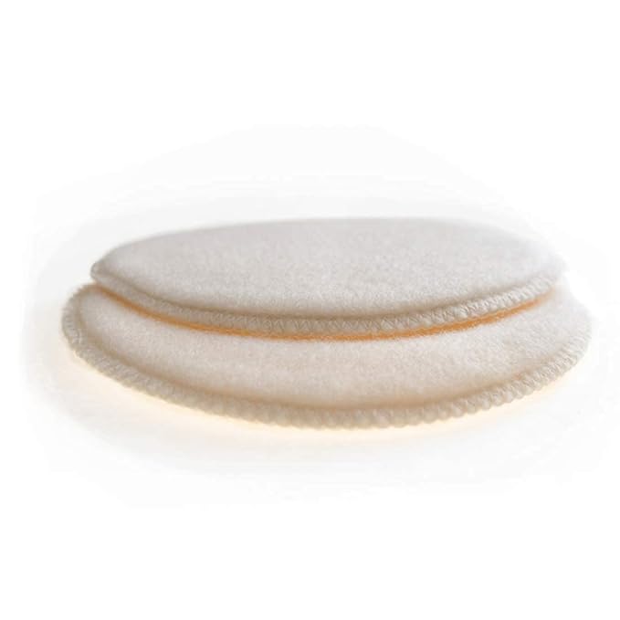 Merino Wool Nursing Pads, Style Softline, Regular Thickness, 5 in. Diameter