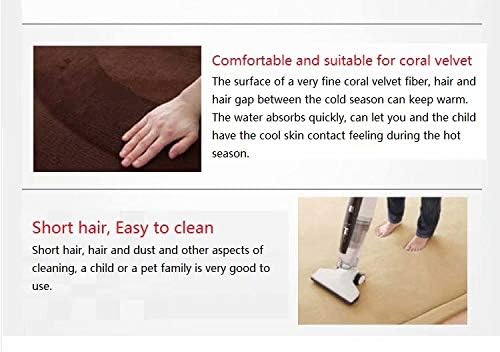 V-mix Baby Play Mat Nursey Decor Area Rug 1.18" Thick Hypebeast Rug Non Slip Rug Pads Large Area Rug Play Mats for Babies and Toddlers Non-Toxic Area Rugs Used for Living Room