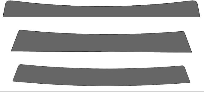 Rvinyl Window Tint Kit Compatible with Dodge Caravan 2001-2007 - Windshield Strip Visor - 35%