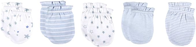 Unisex Baby Cotton Scratch Mittens For Newborn Baby Boys Girls Mittens Accessory 0-6 Months