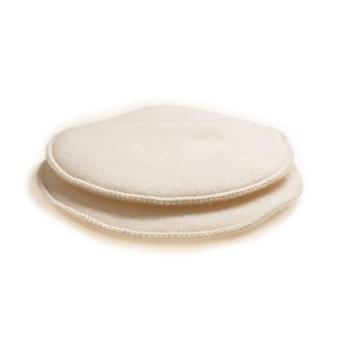 Merino Wool Nursing Pads, Style Softline, Regular Thickness, Teardrop - 10 x 7 in.