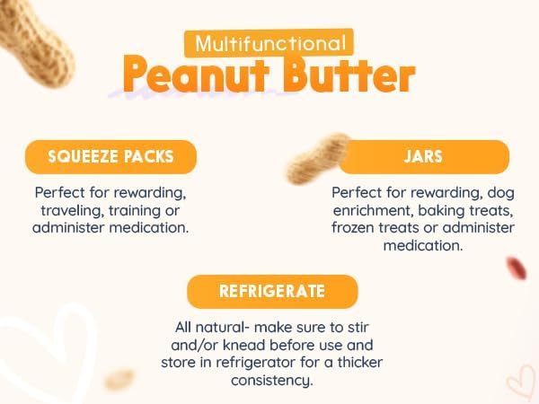 Pumpkin Pup + Ruff Ruff Raw + Barkin Banana Buddy BUDDER, 100% Natural Dog Peanut Butter, Healthy Dog Treats - Made in USA (Set of 3)