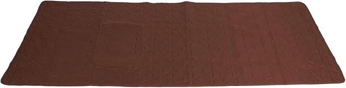 Dog Bed Cover, Slip Washable Pet Blanket, Double Sided Material with Non Slip Bottom, Sofa Couch Furniture Protector for Cat Puppy, Brown Polyester (30x70in/ 76.2x177.8cm)