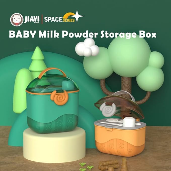 WAN-WAN Baby Formula Dispenser on The go, Milk Powder Formula Container for Travel