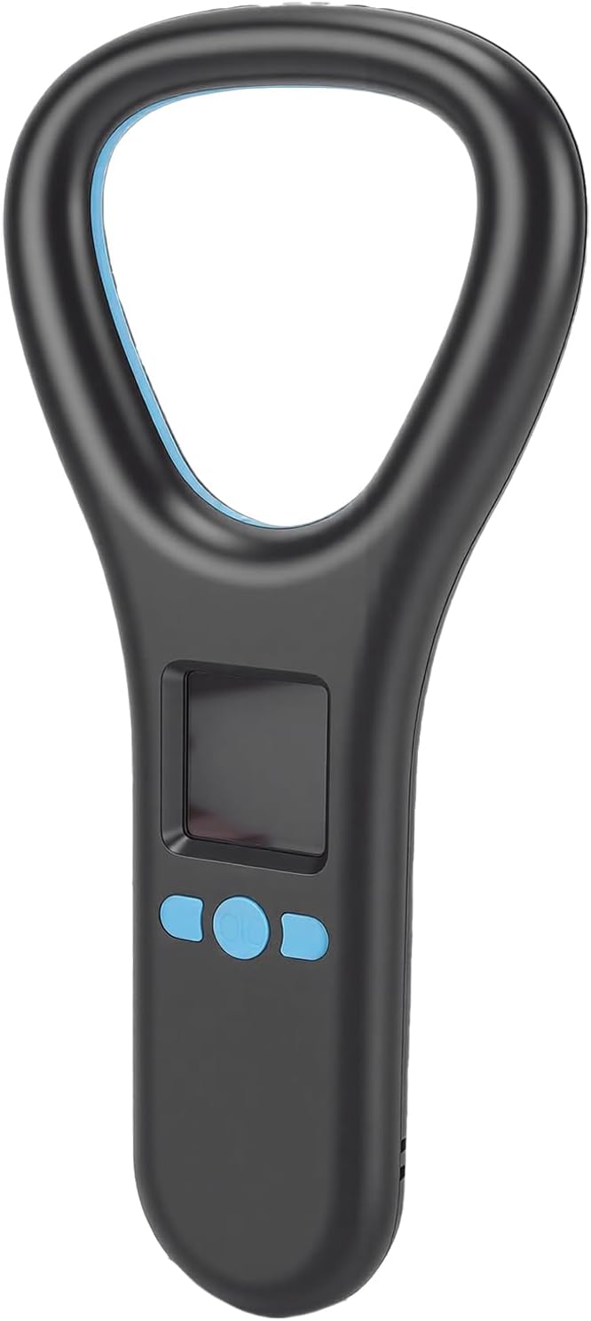 Diydeg Microchip Scanner, 500 Records Increased Huge Data Storage Upload to PC, 1.44in LED Pet ID Scanner Rechargeable Animal Chip Registration for Dog Cat Pig Animal