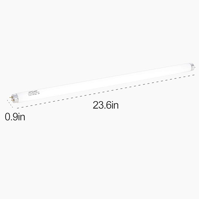 REPTI ZOO Reptile 18W 10.0 UVB Fluorescent Bulb Lamp Desert T8 Bulb 24 Inches