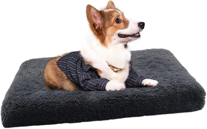 Toyvian Deep Dog Bed for Puppies and Cats Warm Sofa Cushion Cozy Sleeping Mat for Chihuahuas Pomeranians and Breeds Household Pet Nest