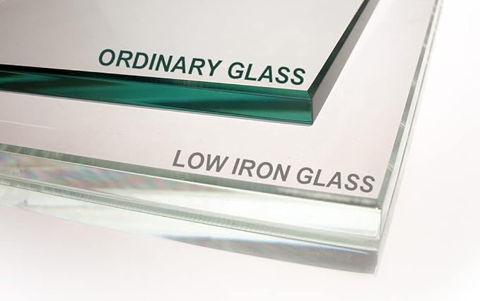 Ultra Clear Rimless Aquarium Tank 6-60 gallons Low Iron Glass (7Gal - Top Glass Canopy)