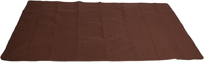 Dog Bed Cover, Slip Washable Pet Blanket for Sofa Couch Furniture Protector with Double Sided TPU Liner for Cats Puppies Brown (52x82inch)