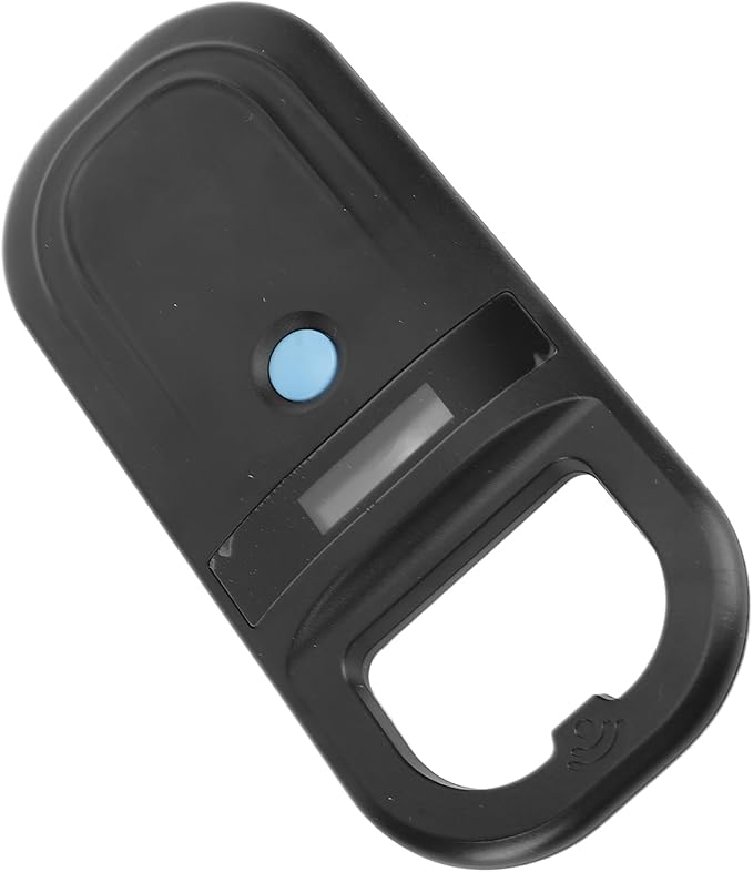 Sorandy Rechargeable EMID FDX B Portable Pet Microchip Scanner, Pet Chip Scanner, OLED Display with 134.2KHz, 128 Sets of Data, Ideal for Animal, Pigs, Dogs, Cats (Black)