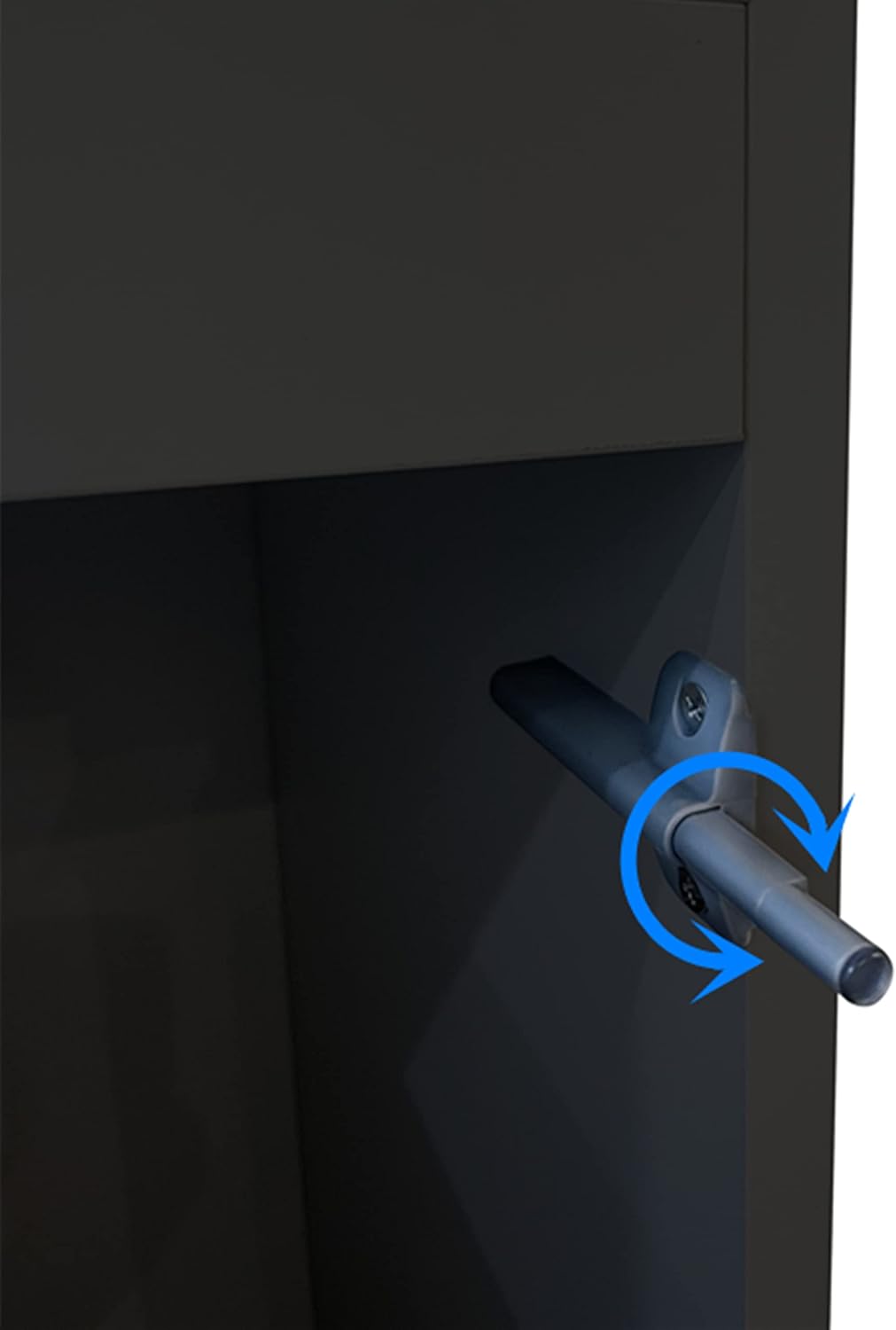 LANDEN Aquarium Wooden Stand and Cabinet for up to 16 Gal Tank, Fish Reptile Sea Salt WaterTank Stand, Nano Foam Leveling Mat Included, W23.6xD11.8xH31.5 in, Wooden Matte Black Painted(Stand Only)