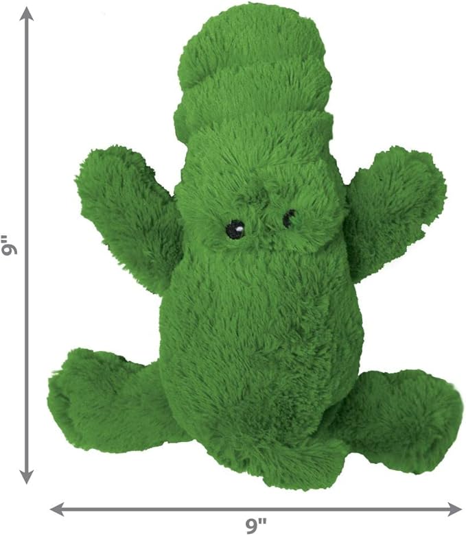 KONG - Cozie Ali Alligator - Indoor Cuddle Squeaky Plush Dog Toy - for Medium Dogs