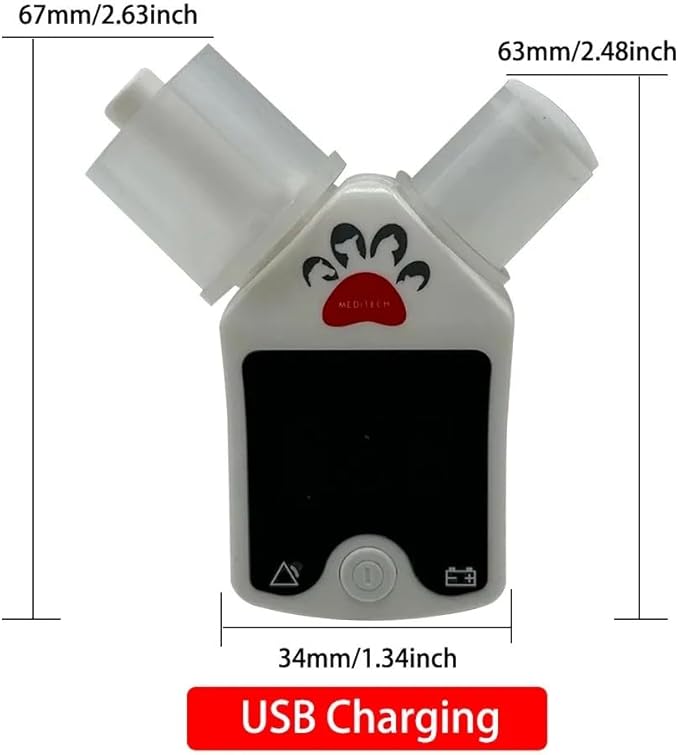 Pet Veterinary Respiratory Rate Alarm and Respiratory Rate Monitor Supports The Monitoring of The Respiratory Rates of Various Animals Such as Cats, Dogs, mice, Rabbits
