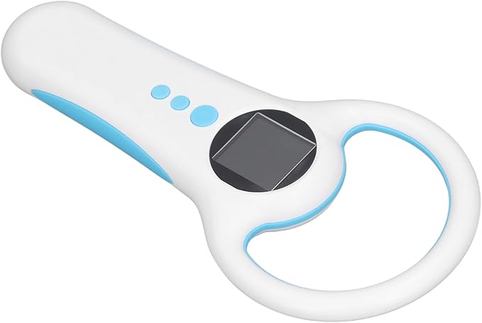 Alomejor Pet Microchip Reader Handheld ID Scanner Quick Recognition for Veterinarians and Pet Owners