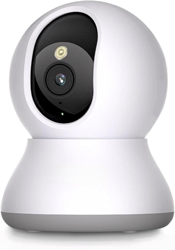 2.4G WiFi Indoor Camera 2K 3MP 360° PTZ Pet Dog IP CCTV Camera with Phone App 2-Way Talk Night Vision for Home Securi(UK Plug)