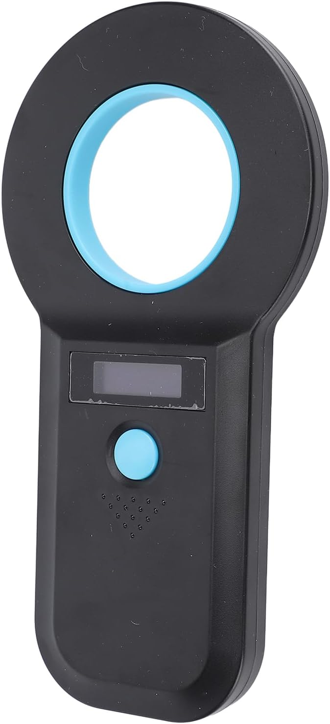 Zunate Portable Handheld Pet Microchip Scanner, Bluetooth & USBC Animal Chip Reader with 128 Data Storage, Supports EMID FDXB ISO11784/85, Fast <100ms Reading