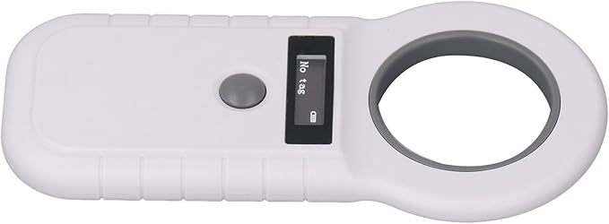 Pet Microchip Reader 134 2K Frequency Portable Pet Scanner Rechargeable Animal Tag Scanner for Shops Chip is Accurately i Microchip ReaderPet ScannerPet Tag