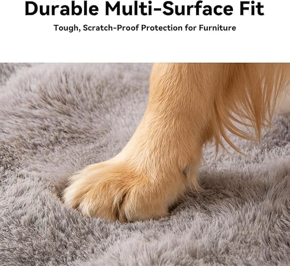 Dream Cloud Pet Sofa Bed for Couch, 2026 Upgraded Plush Washable Waterproof Non-Slip Pet Mat, Cozy Furniture Protector for Small Medium Dogs & Cats (White)