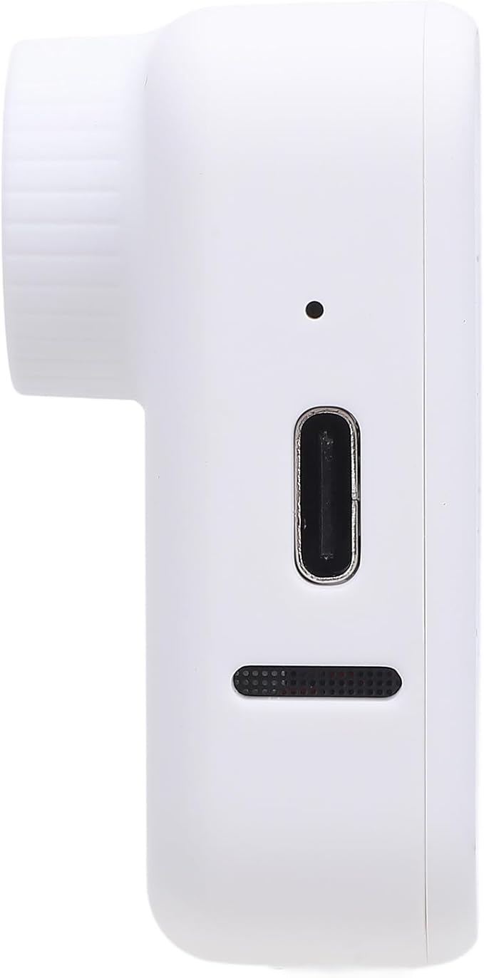 Pet Body Worn Camera, HD Resolution Wearable Body Cam for Dogs and Cats, Water Pet Action Camera with Lightweight Design for Outdoor Travel and Adventures (White)